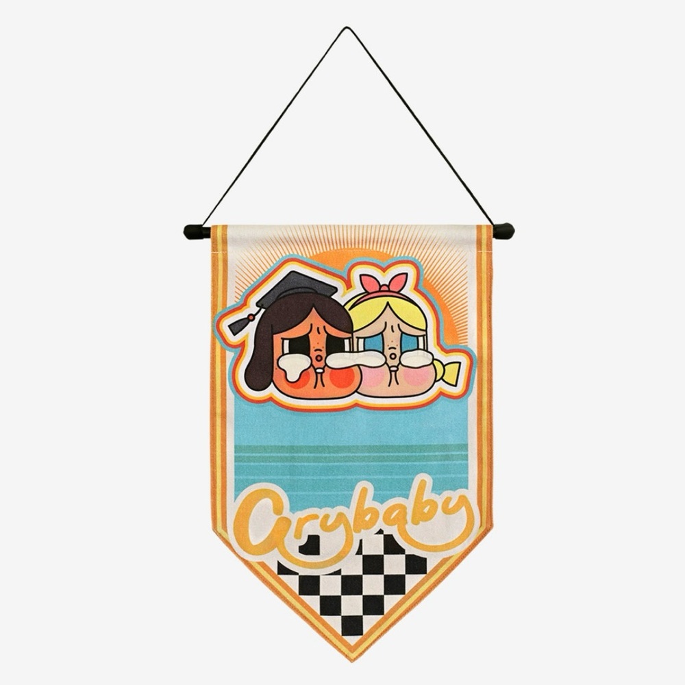 Crybaby Sunset Concert Badge Flag